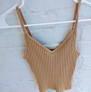 NEW beige tank top